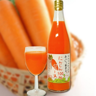 山森農園にんじん100％ジュース